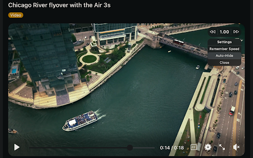 Reddit Playback Speed  from Chrome web store to be run with OffiDocs Chromium online