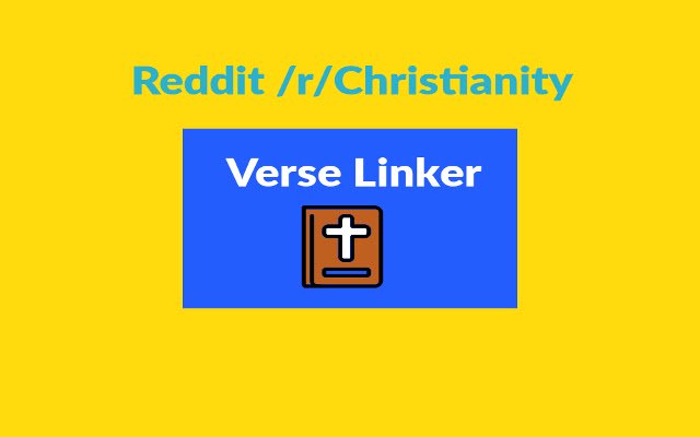 Reddit /r/Christianity Bible Linker Chrome web mağazasından OffiDocs Chromium ile çevrimiçi olarak çalıştırılacak