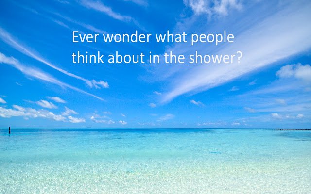 Reddit Shower Thoughts New Tab  from Chrome web store to be run with OffiDocs Chromium online