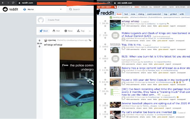 Reddit url changer  from Chrome web store to be run with OffiDocs Chromium online