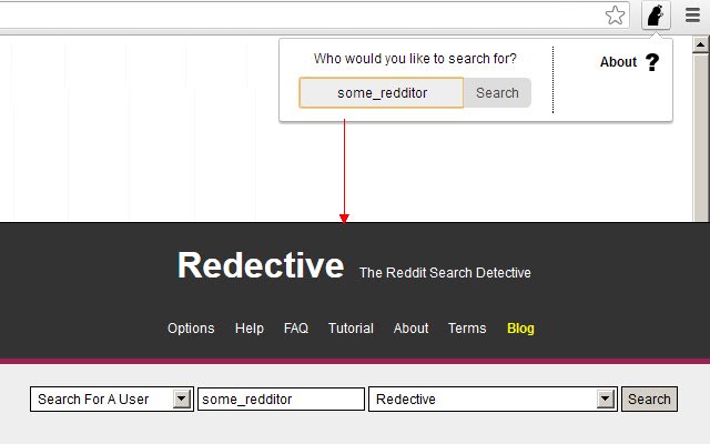 Redective The Reddit Search Detective  from Chrome web store to be run with OffiDocs Chromium online