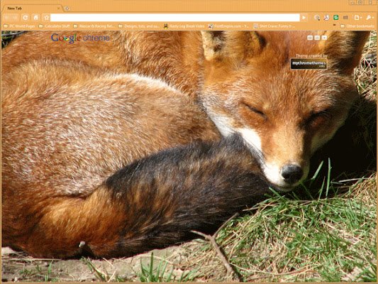 Red Fox Theme  from Chrome web store to be run with OffiDocs Chromium online