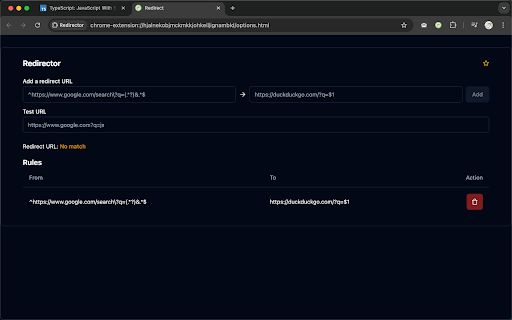 Redirector  from Chrome web store to be run with OffiDocs Chromium online