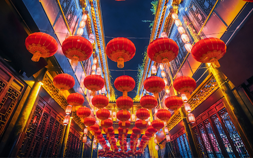 Red Lanterns  from Chrome web store to be run with OffiDocs Chromium online