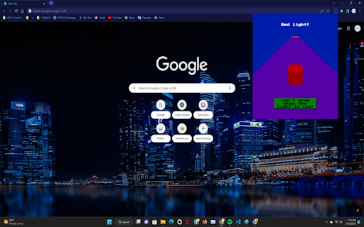 Red Light, Green Light Game  from Chrome web store to be run with OffiDocs Chromium online