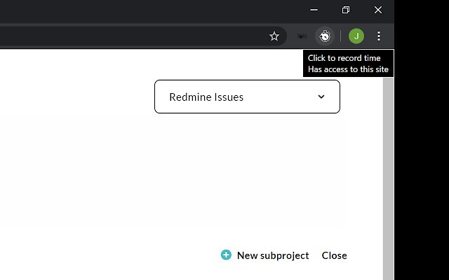RedmineTimer از فروشگاه وب Chrome با OffiDocs Chromium به صورت آنلاین اجرا می شود