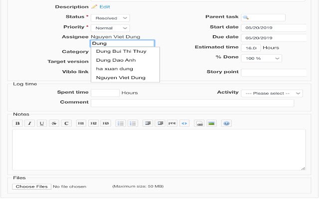 Redmine Tools  from Chrome web store to be run with OffiDocs Chromium online