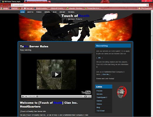 RED Robot Theme, inspired by the green theme  from Chrome web store to be run with OffiDocs Chromium online