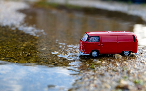 Red toy car  from Chrome web store to be run with OffiDocs Chromium online