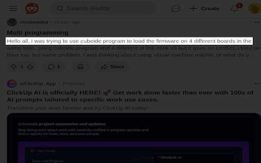 Reedy  from Chrome web store to be run with OffiDocs Chromium online
