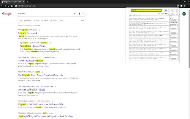 RegexKit  from Chrome web store to be run with OffiDocs Chromium online RegexKit  from Chrome web store to be run with OffiDocs Chromium online