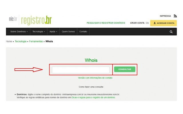 RegistrobrFix із веб-магазину Chrome для запуску з OffiDocs Chromium онлайн
