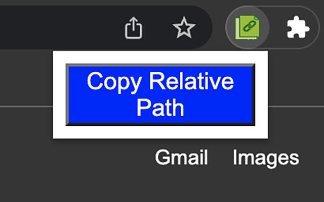 Relative Path Copier ຈາກຮ້ານເວັບ Chrome ທີ່ຈະດໍາເນີນການກັບ OffiDocs Chromium ອອນໄລນ໌