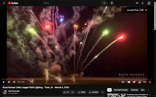Relative Video Time  from Chrome web store to be run with OffiDocs Chromium online