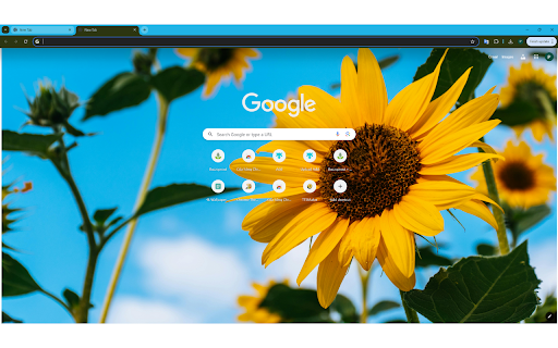 Relax with sunflowers  from Chrome web store to be run with OffiDocs Chromium online
