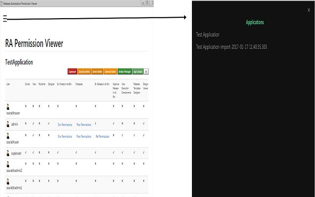 OffiDocs Chromium çevrimiçi ile çalıştırılmak üzere Chrome web mağazasından Automation Permission Viewer'ı yayınlayın