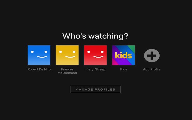 تذكرني أن Netflix من متجر Chrome على الويب ليتم تشغيله باستخدام OffiDocs Chromium عبر الإنترنت