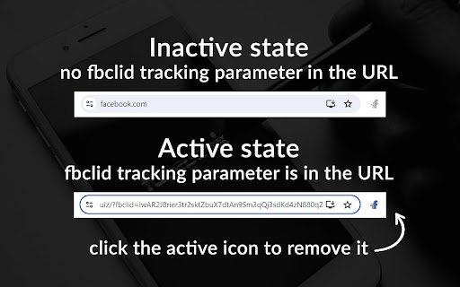 Remove FBCLIDs tracking parameter from URL  from Chrome web store to be run with OffiDocs Chromium online