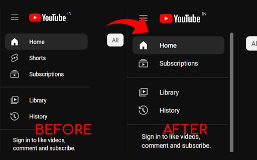 Remove YouTube Shorts  from Chrome web store to be run with OffiDocs Chromium online
