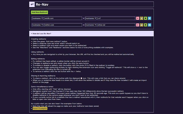Chrome वेब स्टोर से Re Nav को OffiDocs क्रोमियम ऑनलाइन के साथ चलाया जाएगा