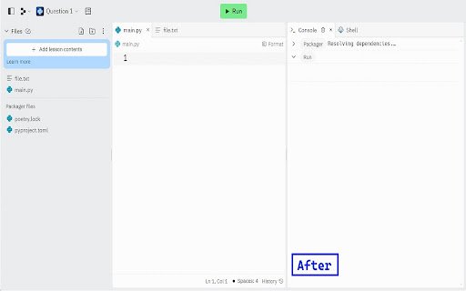 Replit Exam Lock  from Chrome web store to be run with OffiDocs Chromium online