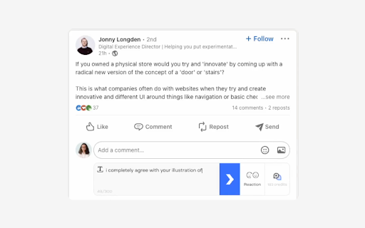Replix.ai  from Chrome web store to be run with OffiDocs Chromium online