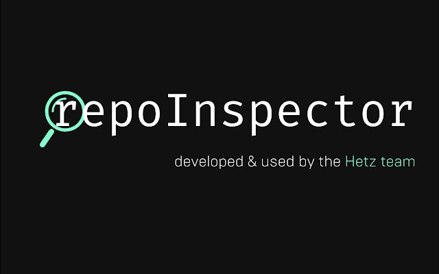repoInspector mula sa Chrome web store na tatakbo sa OffiDocs Chromium online