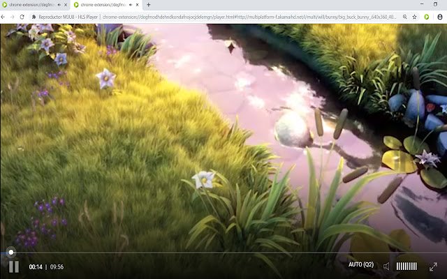 Reproduksi M3U8 HLS + DASH Player dari toko web Chrome untuk dijalankan dengan OffiDocs Chromium online