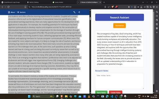 ResearchWhiz — smart research assistant  from Chrome web store to be run with OffiDocs Chromium online