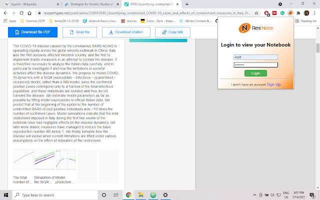 ResNote for Chrome  from Chrome web store to be run with OffiDocs Chromium online