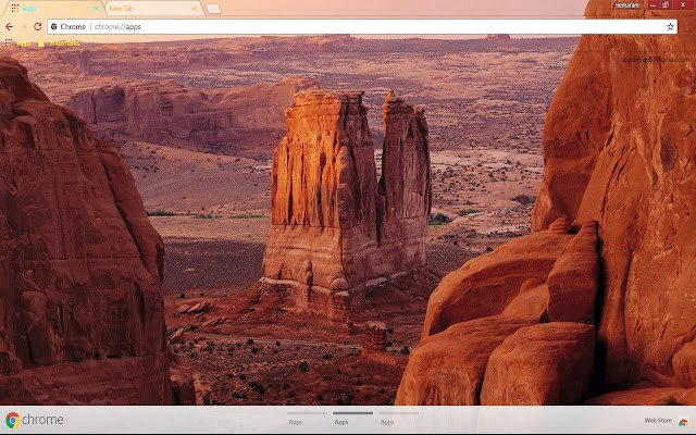 Chrome ウェブストアの Resplendent Nature を OffiDocs Chromium オンラインで実行