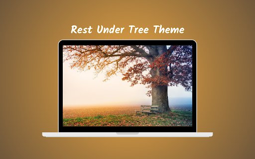 Rest Under Tree Theme  from Chrome web store to be run with OffiDocs Chromium online