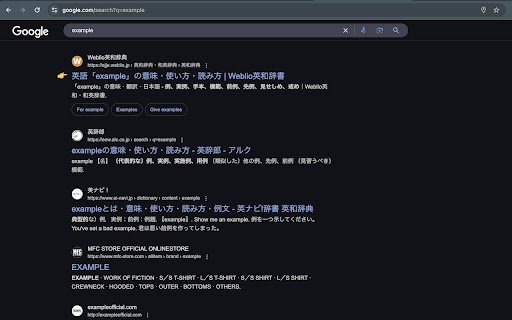 Result Hop for Google  from Chrome web store to be run with OffiDocs Chromium online