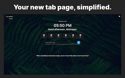 ReTab  from Chrome web store to be run with OffiDocs Chromium online