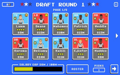 Retro Bowl College Official  from Chrome web store to be run with OffiDocs Chromium online