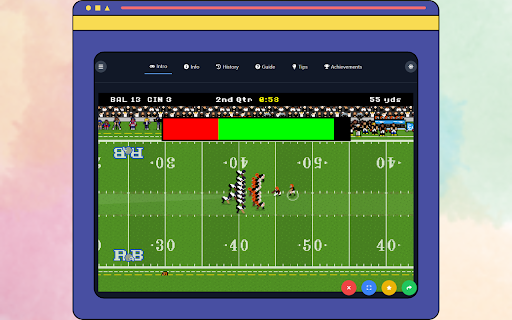 Retro Bowl Poki Unblocked Game  from Chrome web store to be run with OffiDocs Chromium online