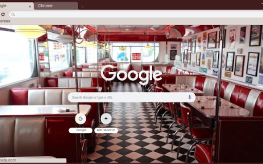 Retro Diner Interior  from Chrome web store to be run with OffiDocs Chromium online