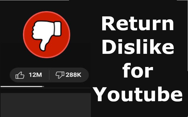 Trả lại Dislike cho Youtube™ từ cửa hàng Chrome trực tuyến để chạy trực tuyến với OffiDocs Chrome