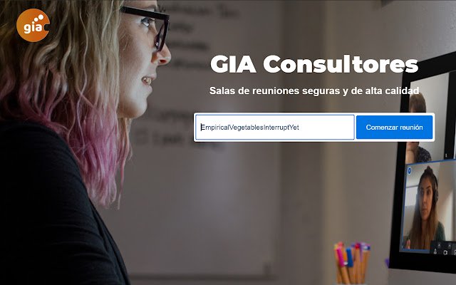 Reuniones GIA Consultores dal negozio web di Chrome sarà gestito con OffiDocs Chromium online