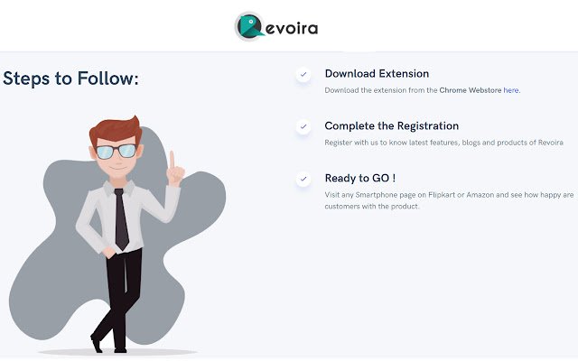 Revoira Make Better Choice from Chrome Web Store を OffiDocs Chromium オンラインで実行