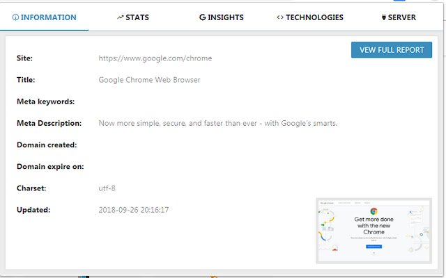 Chrome ウェブストアの REV SEO Anylitics を OffiDocs Chromium online で実行