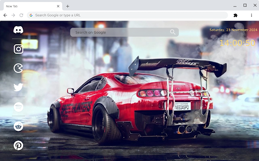 Rev up your browsing with the Red Toyota Supra Chrome extension.  from Chrome web store to be run with OffiDocs Chromium online