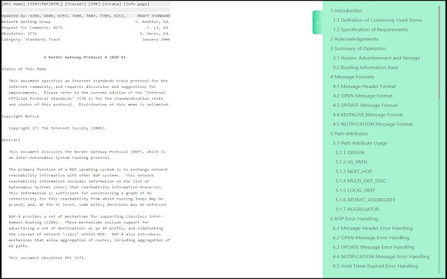 RFC Helper  from Chrome web store to be run with OffiDocs Chromium online