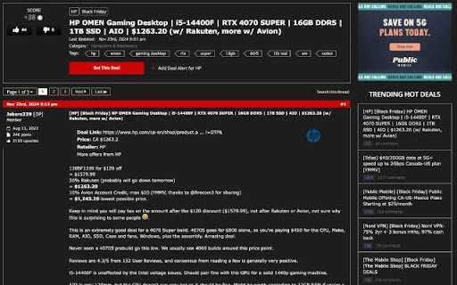RFDark  from Chrome web store to be run with OffiDocs Chromium online