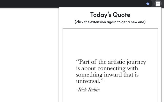 Rick Rubin Quotes  from Chrome web store to be run with OffiDocs Chromium online