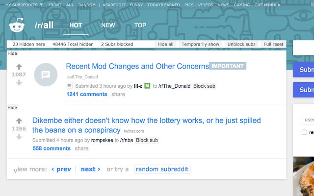 Riddit  from Chrome web store to be run with OffiDocs Chromium online
