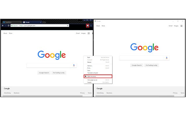 برای اجرای آنلاین با OffiDocs Chromium، پنجره بازشو از فروشگاه وب Chrome کلیک راست کنید