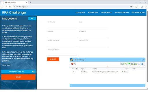 RightClick Recorder  from Chrome web store to be run with OffiDocs Chromium online