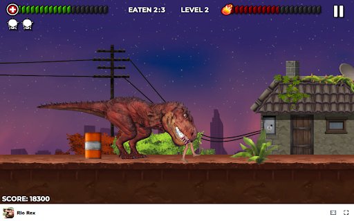 Rio Rex Game Rampage through Rio and unleash your inner T Rex! from Chrome web store to be run with OffiDocs Chromium online Rio Rex Game Rampage through Rio and unleash your inner T Rex! from Chrome web store to be run with OffiDocs Chromium online