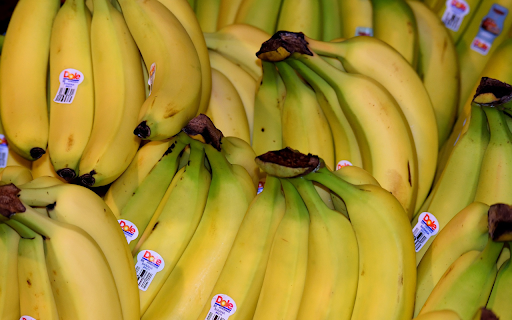 Ripe banana peels  from Chrome web store to be run with OffiDocs Chromium online